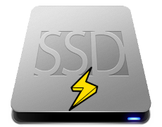 Lightning fast SSD speeds