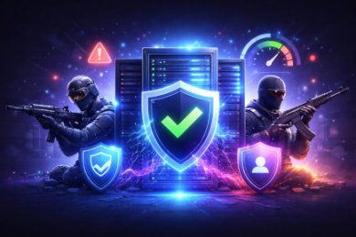 DDoS Protected Counter-Strike Hosting illustration