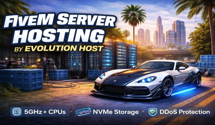 FiveM server hosting banner
