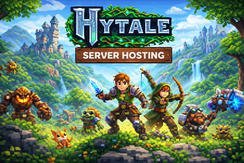 Hytale server hosting banner