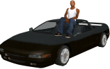SA-MP Hosting - CJ sitting on Infernus